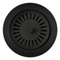 Blanco Blanco Decorative Metal Disposal Flange - Coal Black 240339